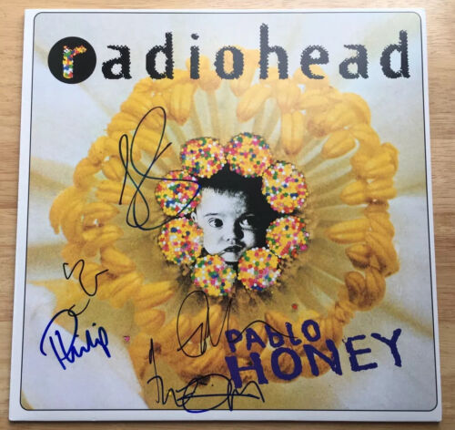 album pablo honey podpisany przez zespol